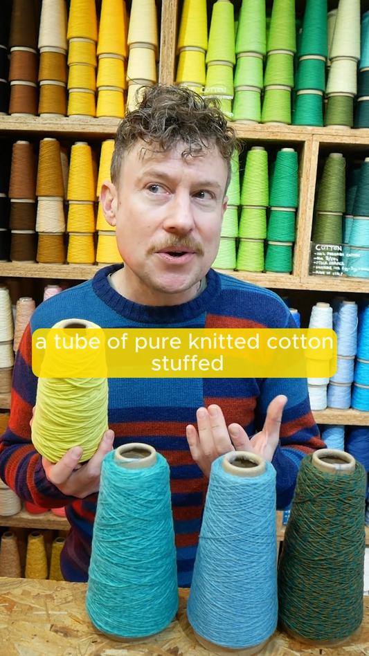 Cotton Mix Yarns for Machine Knitting