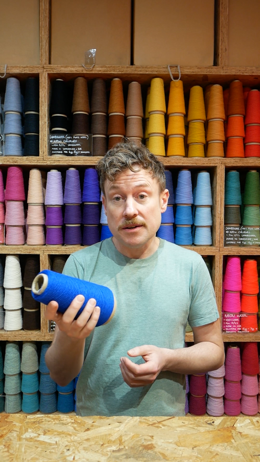 Wool Yarns for Machine Knitting