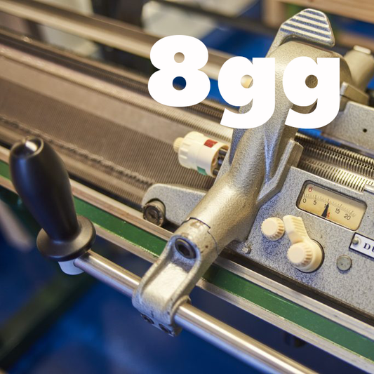 Dubied 8gg industrial knitting machine hire. Standard Rate.