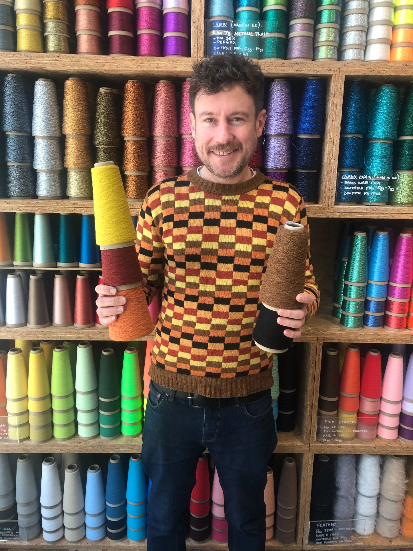 Garment Making 5 Day Course: The Retro Block Pattern Jumper (Intermediate - Jacquard)