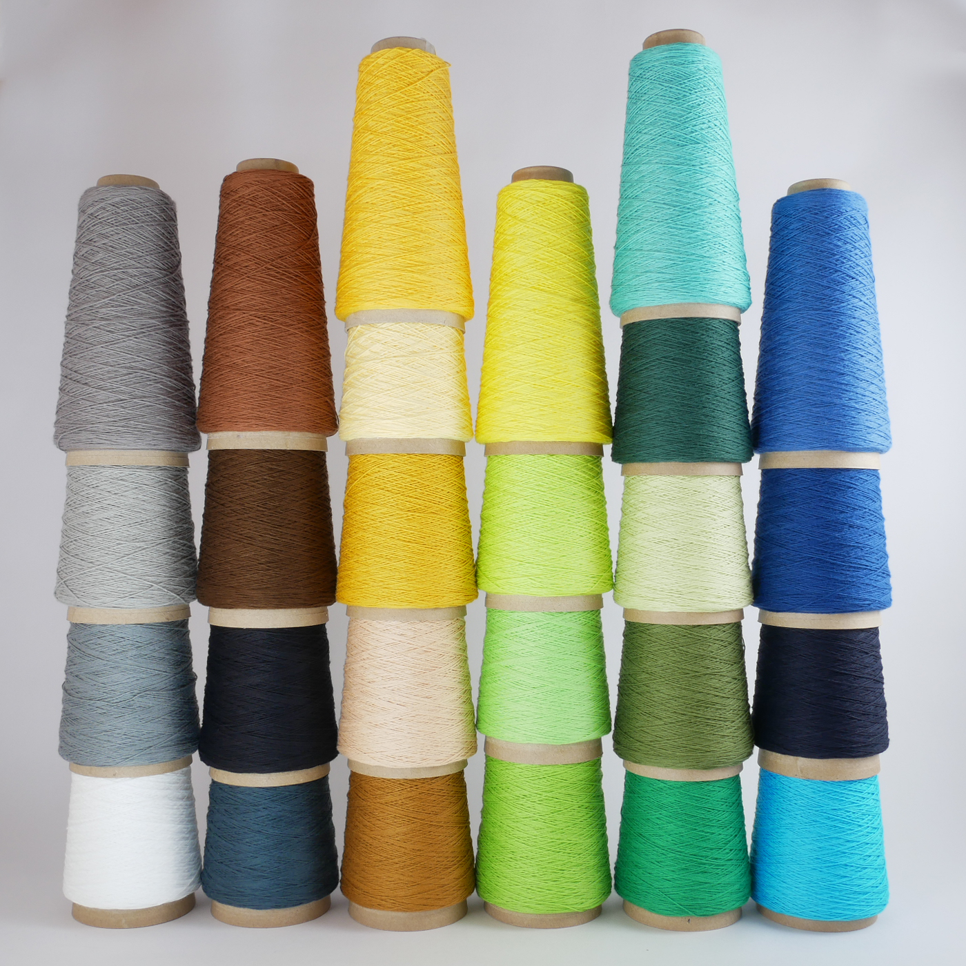 Luxury cotton yarn for standard gauge machine knitting – Knit Works London
