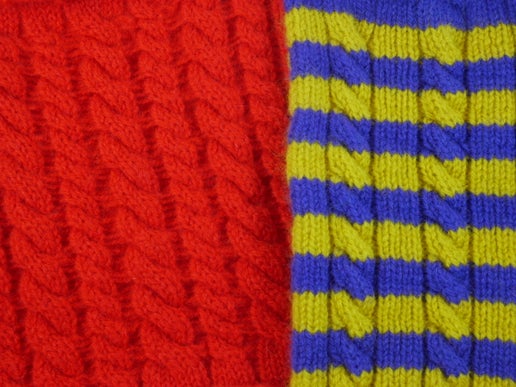 Cables (twisting stitches) Class