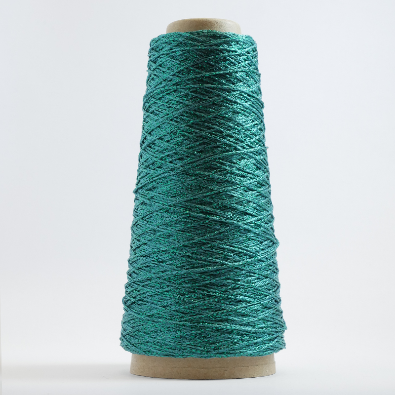 Sparkle Yarn: Viscose & Lurex Chain