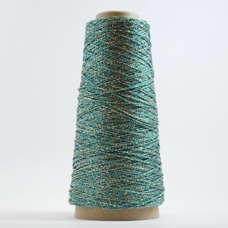 Sparkle Yarn: Viscose & Lurex Chain