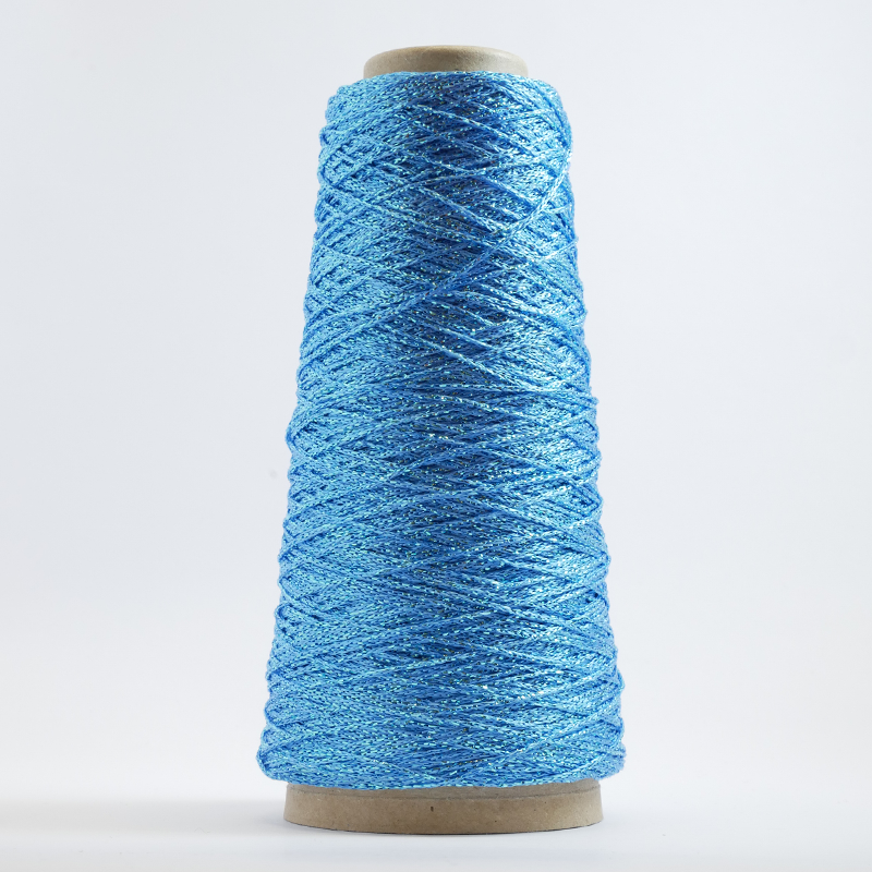 Sparkle Yarn: Viscose & Lurex Chain